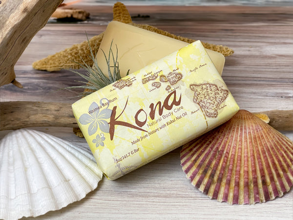 Kona Natural Body Care Bar Soap Waimea Bay Rum